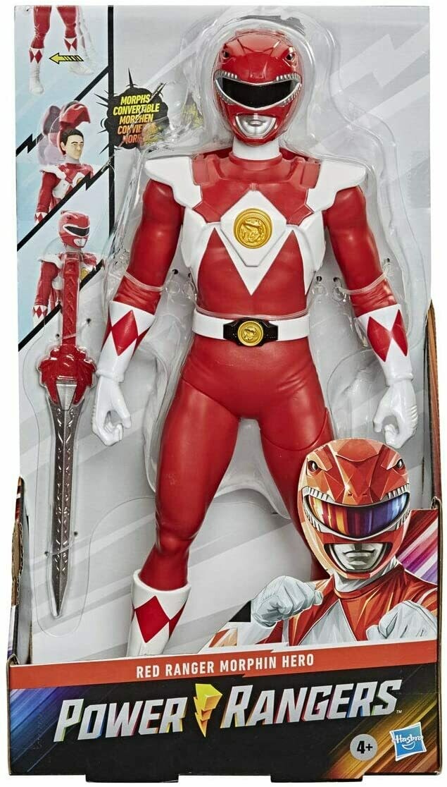 Hasbro Power Rangers- 12 inch Red Ranger Morphin Red Power Ranger