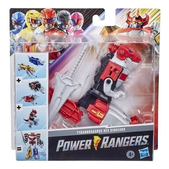 Hasbro Saban’s Power Rangers - Tyrannosaurus Rex  Dinozord 6” Scale Action Figure