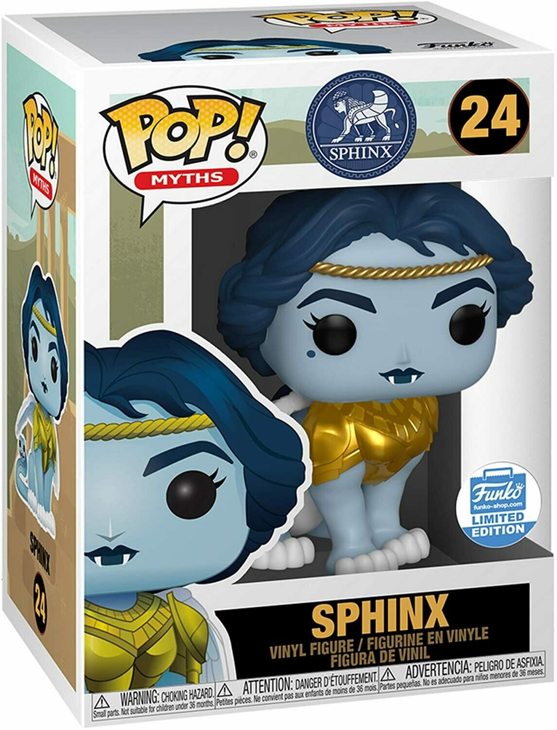Myths - Sphinx Pop! Vinyl Figure (Funko Sticker Exclusive)