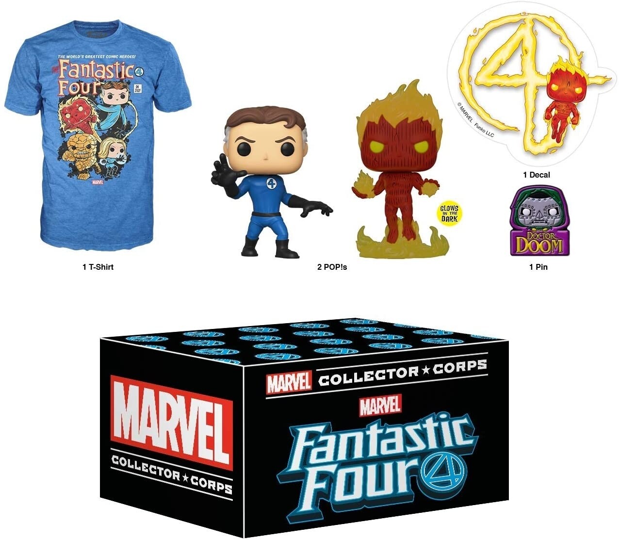 Funko Marvel Collector Corps Box Fantastic Four