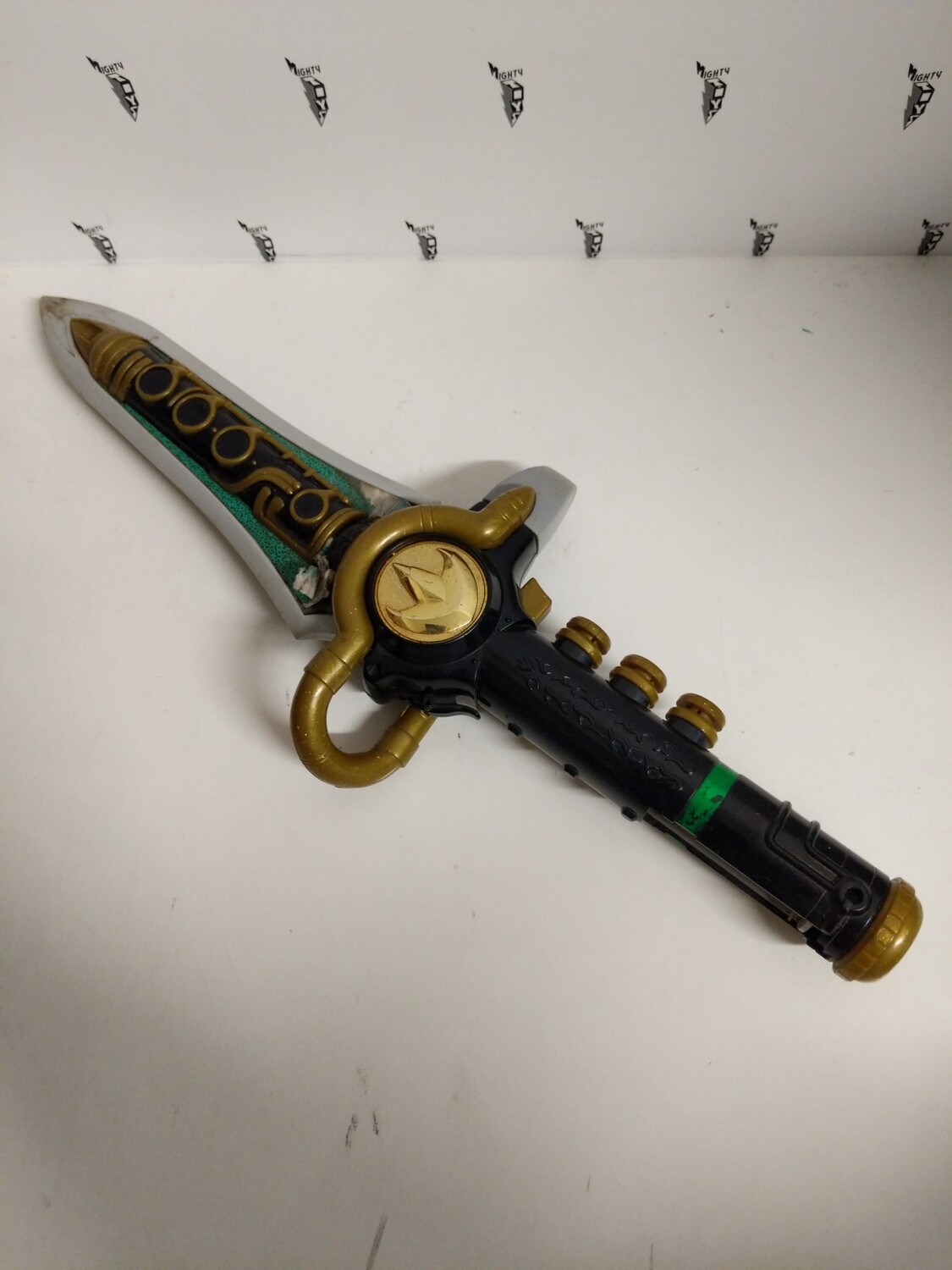 Mighty Morphin Power Rangers- green Ranger dragon Dagger 1993