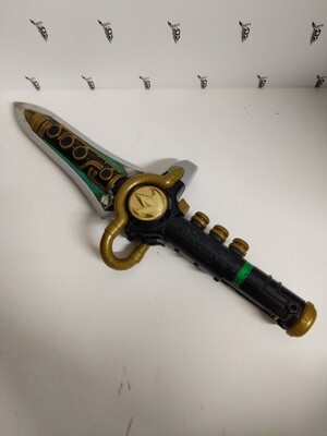 Mighty Morphin Power Rangers- green Ranger dragon Dagger 1993