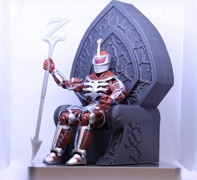 Lord Zedd Throne to fit Lightning figure