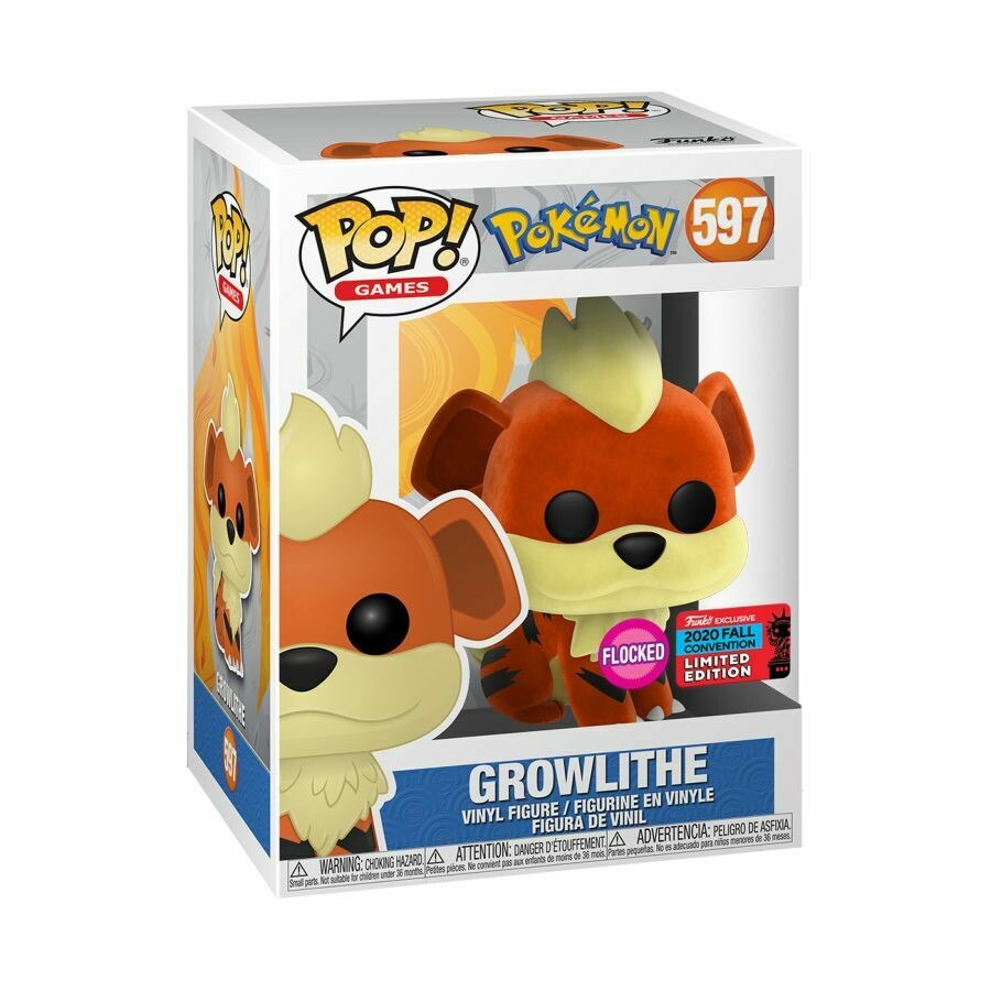 Pokemon- growlithe pop Vinyl Figure NYCC 2020
