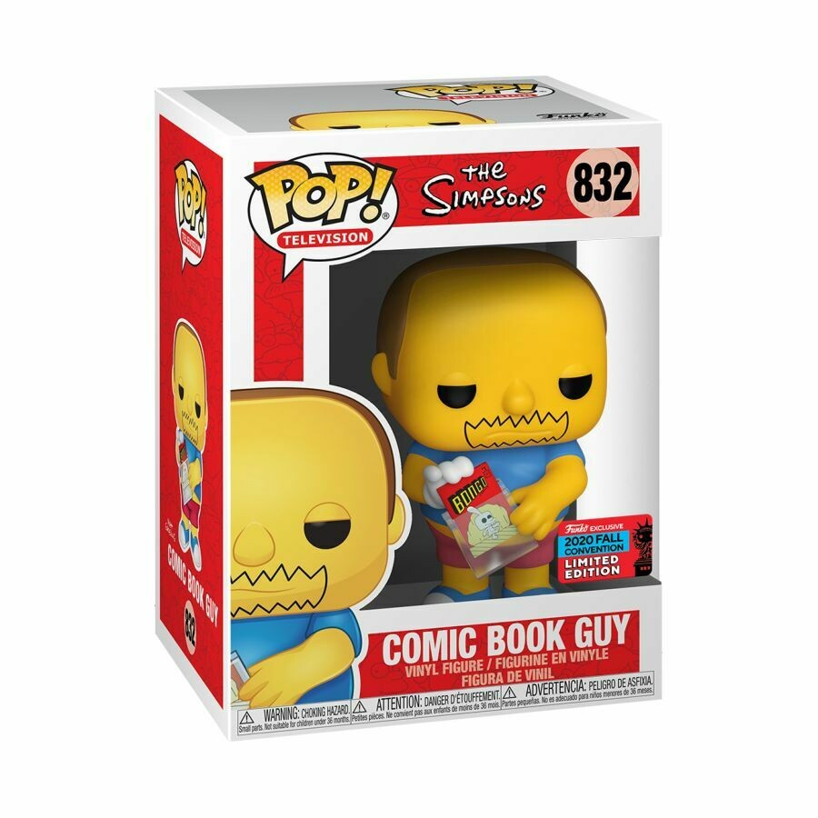 The Simpsons - Comic Book Guy NYCC Pop! Vinyl Figure