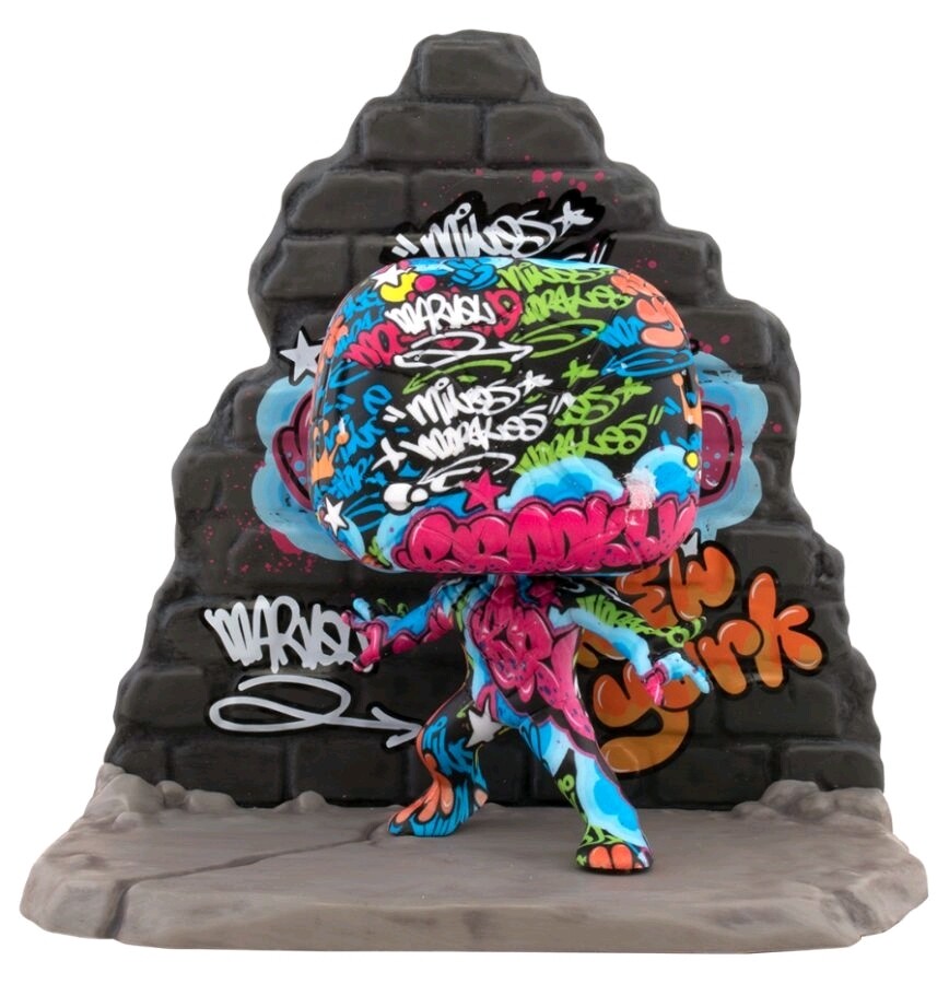 Spider-Man - Miles Grafitti Deco NYCC 2020 US Exclusive Pop! Deluxe Figure