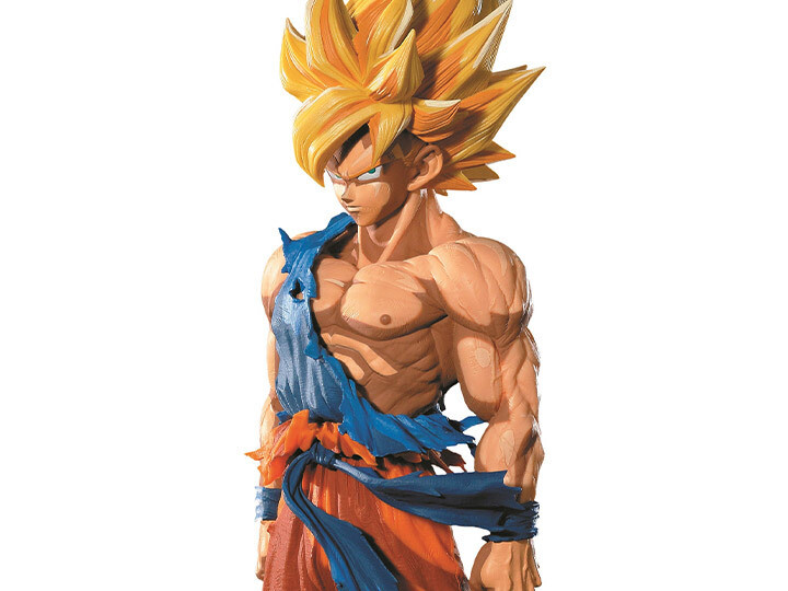 Dragon Ball Z Super Master Stars Piece Manga Dimensions Super Saiyan Goku