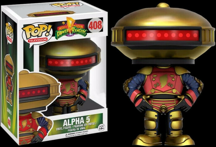 Mighty Morphin Power Rangers- Alpha 5 Pop! Vinyl Figure