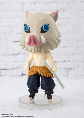 FIGUARTS MINI Demon Slayer Hashibira Inosuke Figure view 2 - Mighty Toys Australia