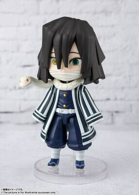 FIGUARTS MINI Demon Slayer Iguro Obanai Figure view 2 - Mighty Toys Australia