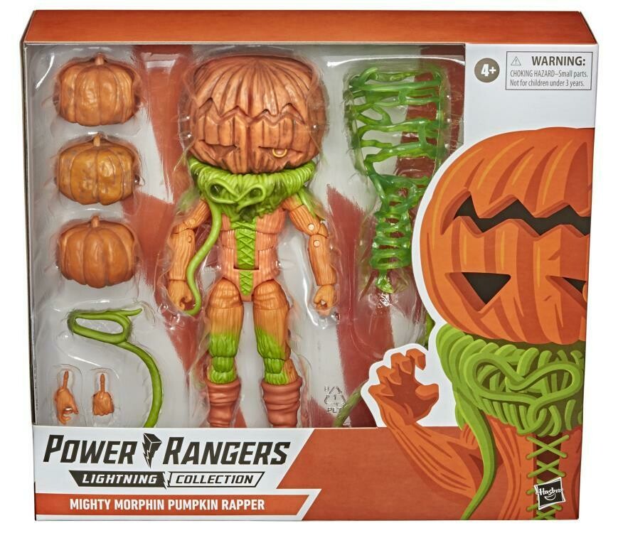 Hasbro Mighty Morphin Power Rangers Lightning Collection Pumpkin Rapper