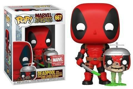 Marvel Collector Corp Box - Deadpool Zombie Pop! Vinyl Figure