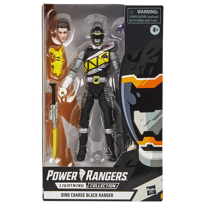 Dino Charge's Black Ranger Lightning Collection Figure
