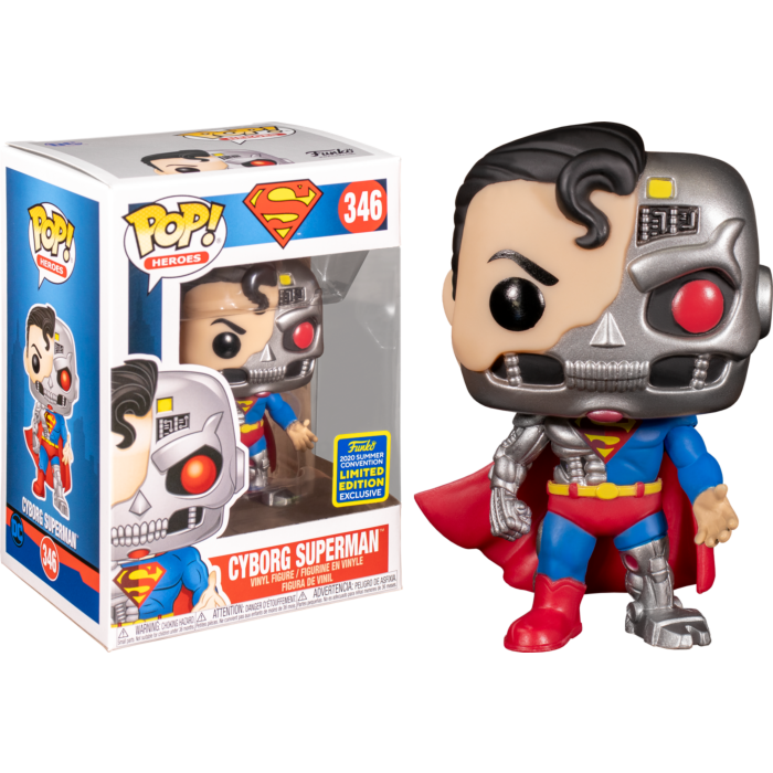 Superman - Cyborg Superman Pop! Vinyl Figure (2020 Summer Convention Exclusive)