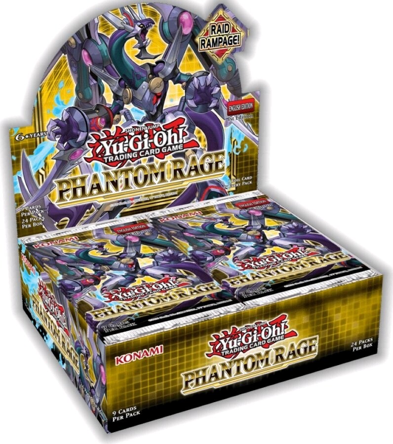 Yu-Gi-Oh! - Phantom Rage Booster Display Sealed Box (24 Boosters)