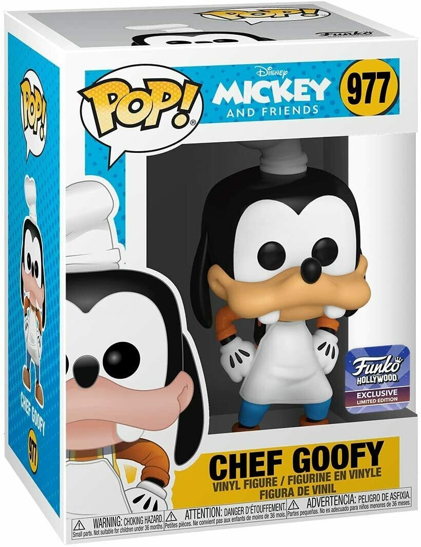 Mickey and Friends- Chef Goofy Hollywood Exclusive Pop! Vinyl Figure Exclusive