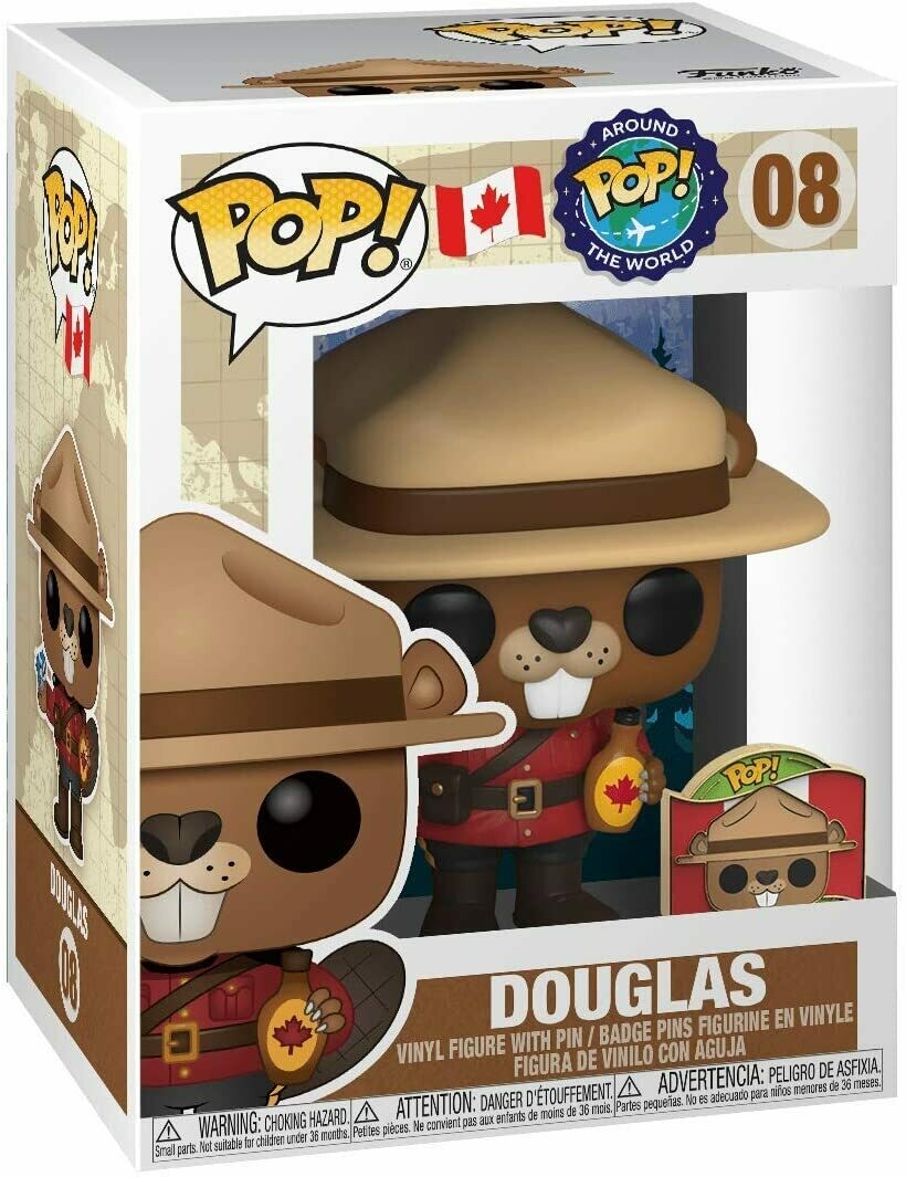 Pre-Order: Around The World - Douglas Canada with Pin Pop! Vinyl Figure