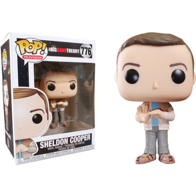 The Big Bang Theory - Sheldon Cooper in Rock, Paper, Scissors, Lizard, Spock Pose Pop! Vinyl Figure