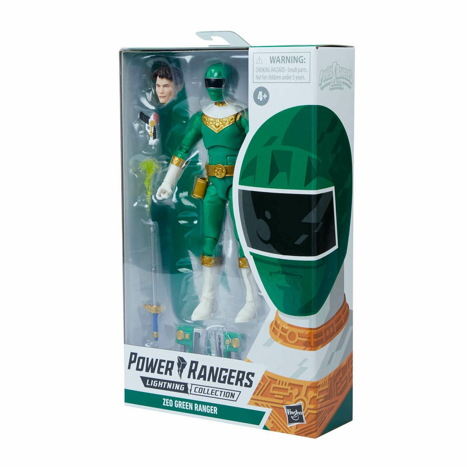 Hasbro Power Rangers Lightning Collection Zeo IV Green Ranger Figure
