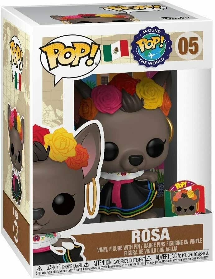 Around The World - Rosa Mexico with Pin Pop! Vinyl Figure