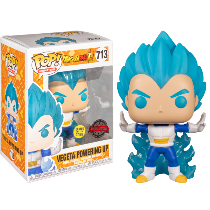 Dragon Ball Z - Vegeta Powering Up Glow in the Dark Pop! Vinyl Figure