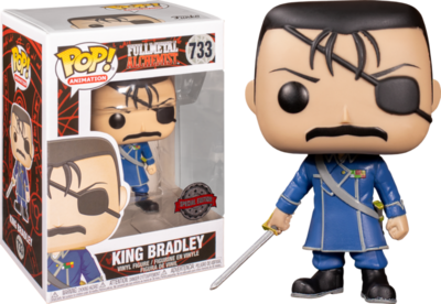 Fullmetal Alchemist - King Bradley Pop! Vinyl Figure (Box Damaged)