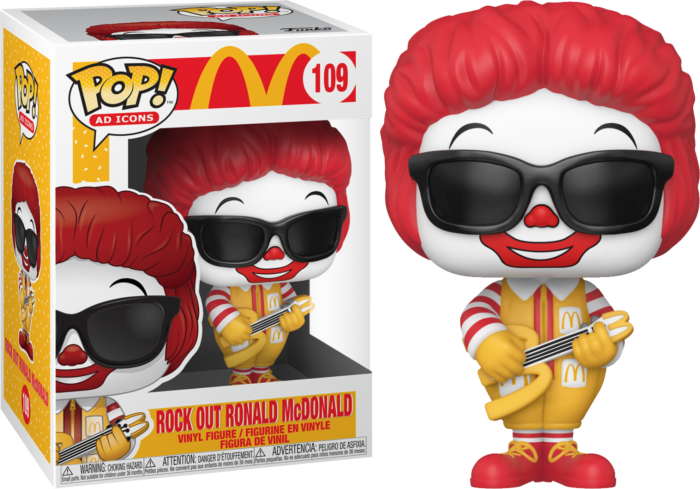 McDonald’s - Rock Out Ronald McDonald Pop! Vinyl Figure