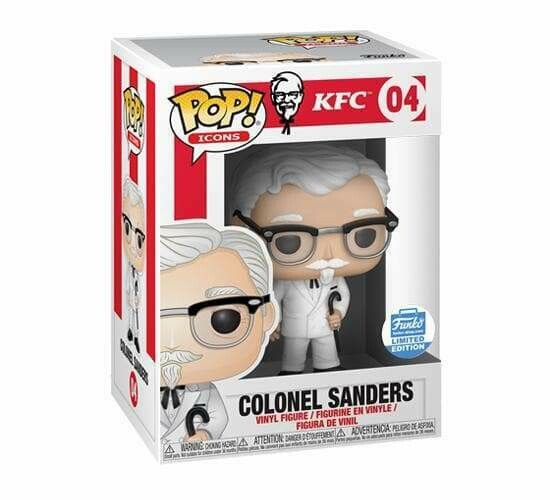 Pop Vinyl Colonel Sanders kfc 04 Funko Limited Edition