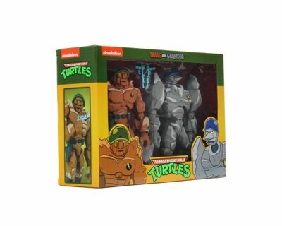 ​Teenage Mutant Ninja Turtles (1987) - Traag &amp; Granitor Cartoon Collection 7” Scale Action Figure 2-Pack - alternate product