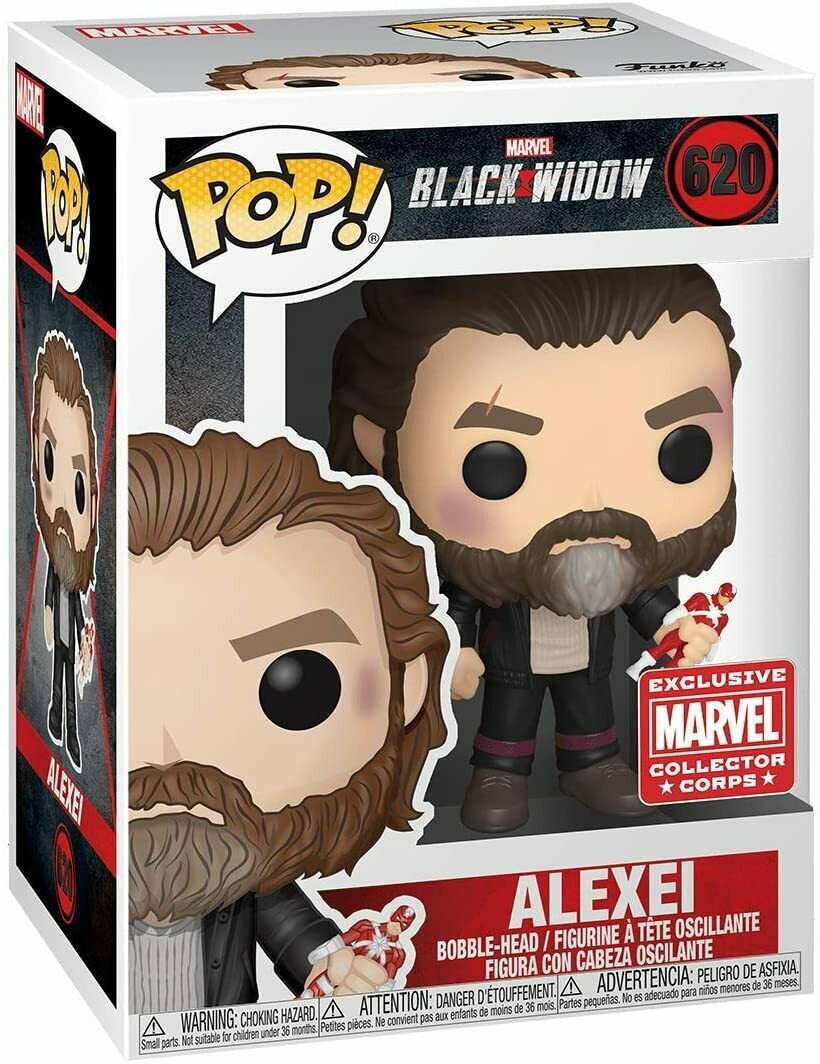Marvel Collector Corps Exclusive Black Widow: Alexei Pop! Vinyl Figure