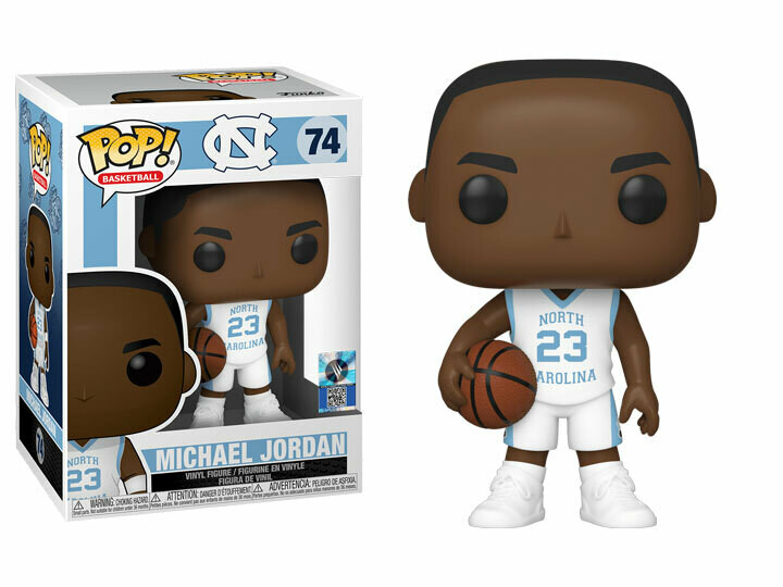 NBA Basketball- UNC Michael Jordan (Away Jersey) Pop! Vinyl Figure