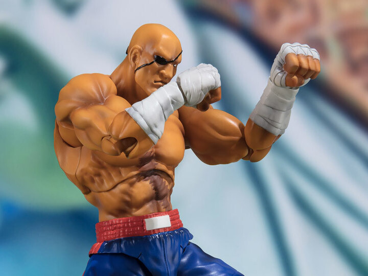 Street Fighter S.H.Figuarts Sagat ( box minor damaged)