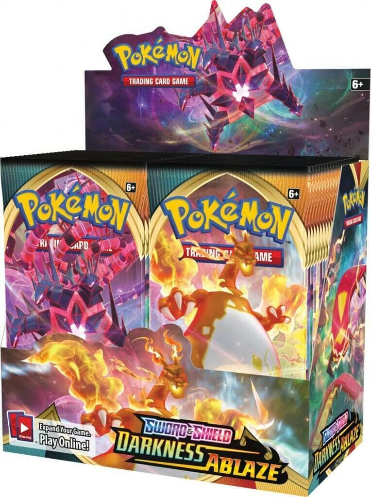POKÉMON TCG Sword and Shield- Darkness Ablaze Booster Sealed boxed of 36 Booster