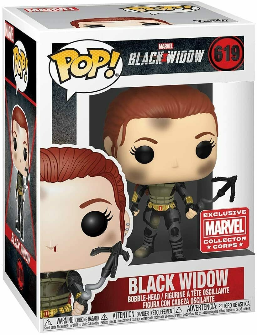 Marvel Collector Corps Exclusive Black Widow: Black Widow Pop! Vinyl Figure