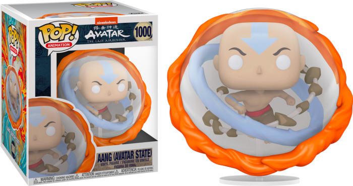Avatar: The Last Airbender - Aang in Avatar State 6” Super Sized Pop! Vinyl Figure