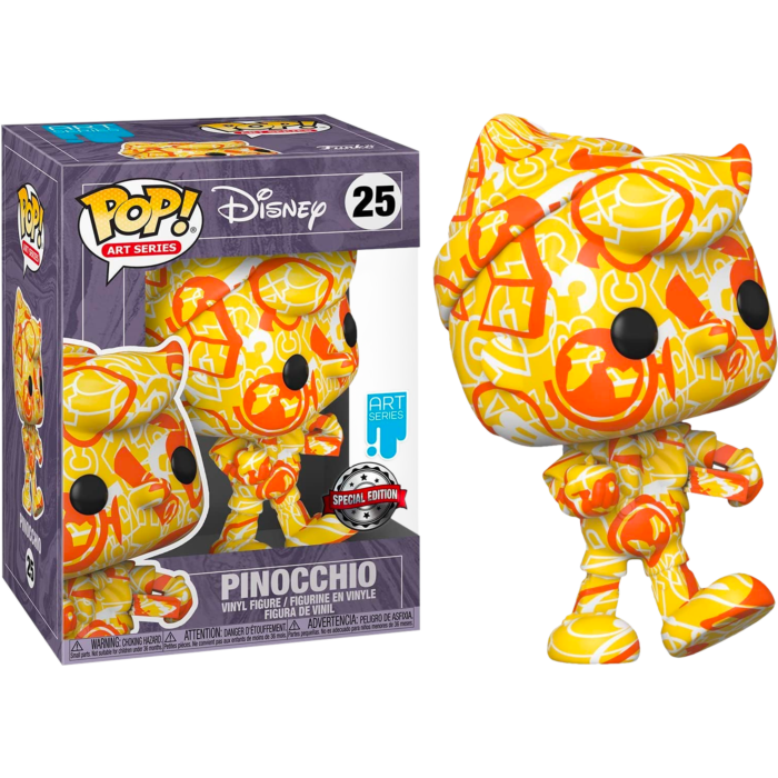 ​Pinocchio - Pinocchio Artist Series 80th Anniversary Pop! Vinyl Figure with Pop! Protector