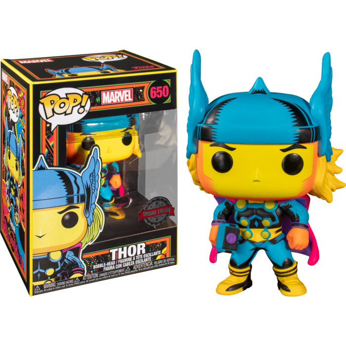 Marvel: Black Light - Thor Pop! Vinyl Figure
