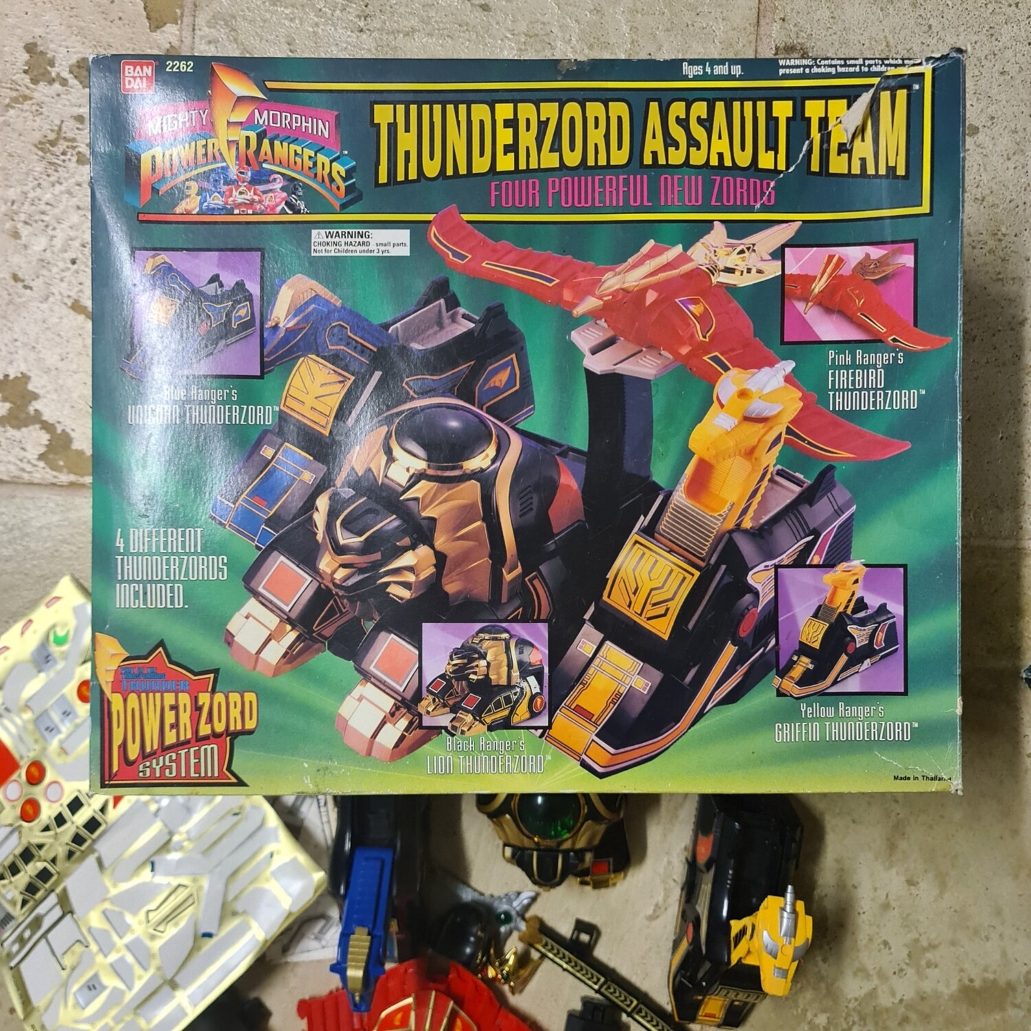 Mighty Morphin Power Rangers Thunderzord Assault Team