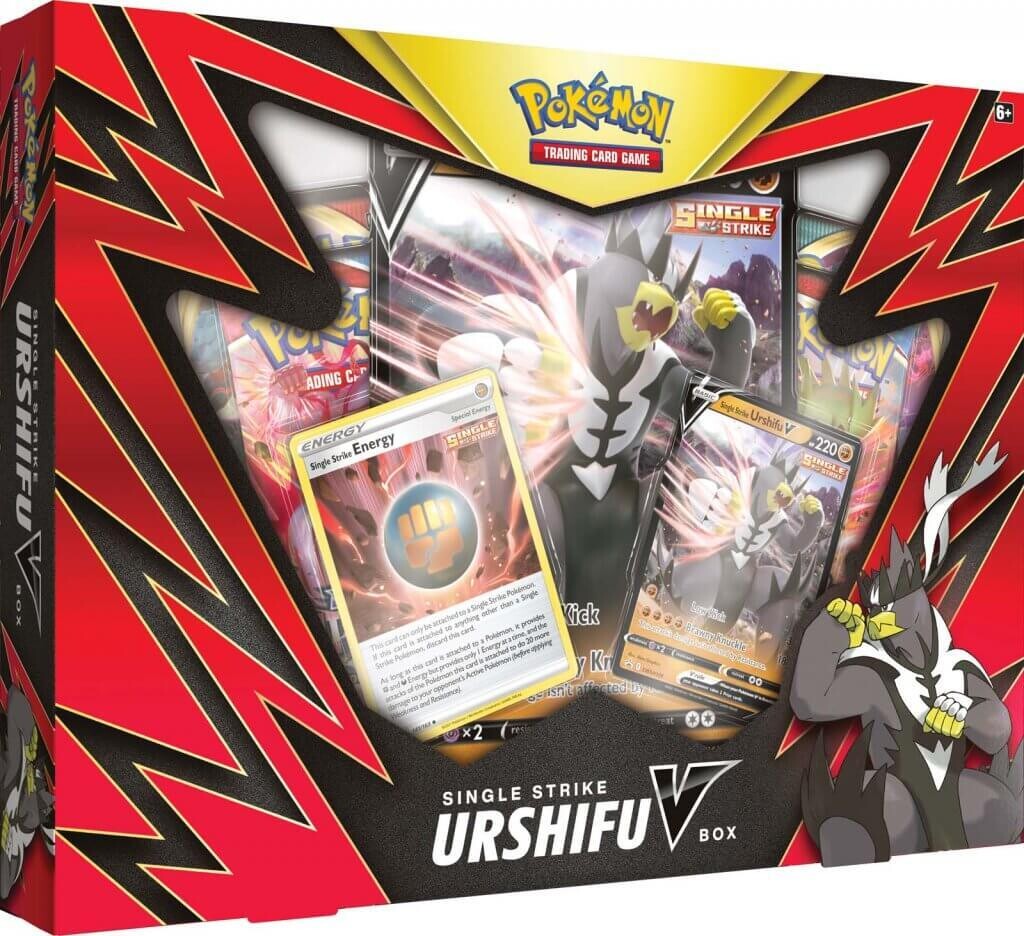 Pokemon TCG Single Strike Urshifu V Box (Red)