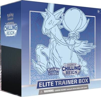 POKEMON TCG Sword and Shield - Chilling Reign Elite Trainer Box