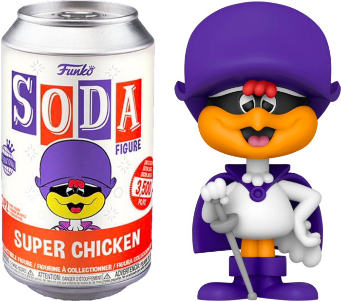 Super Chicken - Super Chicken Vinyl SODA Figure in Collector Can (International Edition)