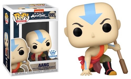 Avatar: The Last Airbender - Aang Crouching Pop! Vinyl Figure- Funko Shop Exclusive
