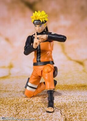 S.H.FIGUARTS Naruto Shippuden Naruto Uzumaki Best Selection New Package Ver. view 2 - Mighty Toys Australia