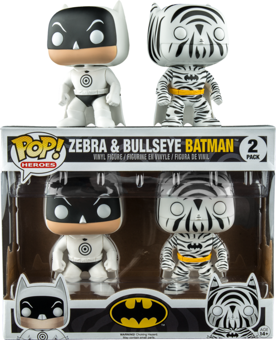 Batman - Bullseye &amp; Zebra Pop! Vinyl Figure 2-Pack