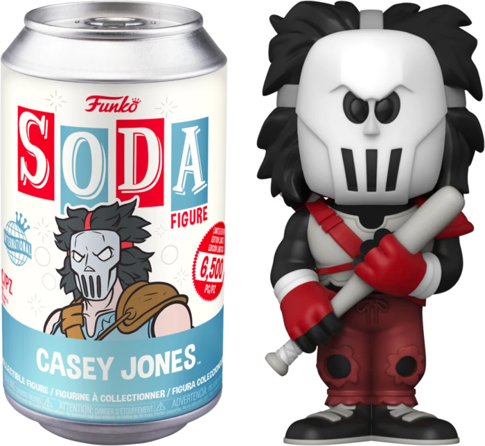Teenage Mutant Ninja Turtles - Casey Jones Vinyl SODA Figure in Collector Can (International Edition)
