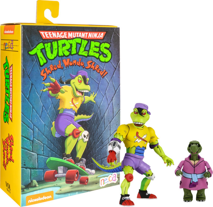 Teenage Mutant Ninja Turtles (1987) - Mondo Gecko with Kerma Ultimate 7” Action Figure