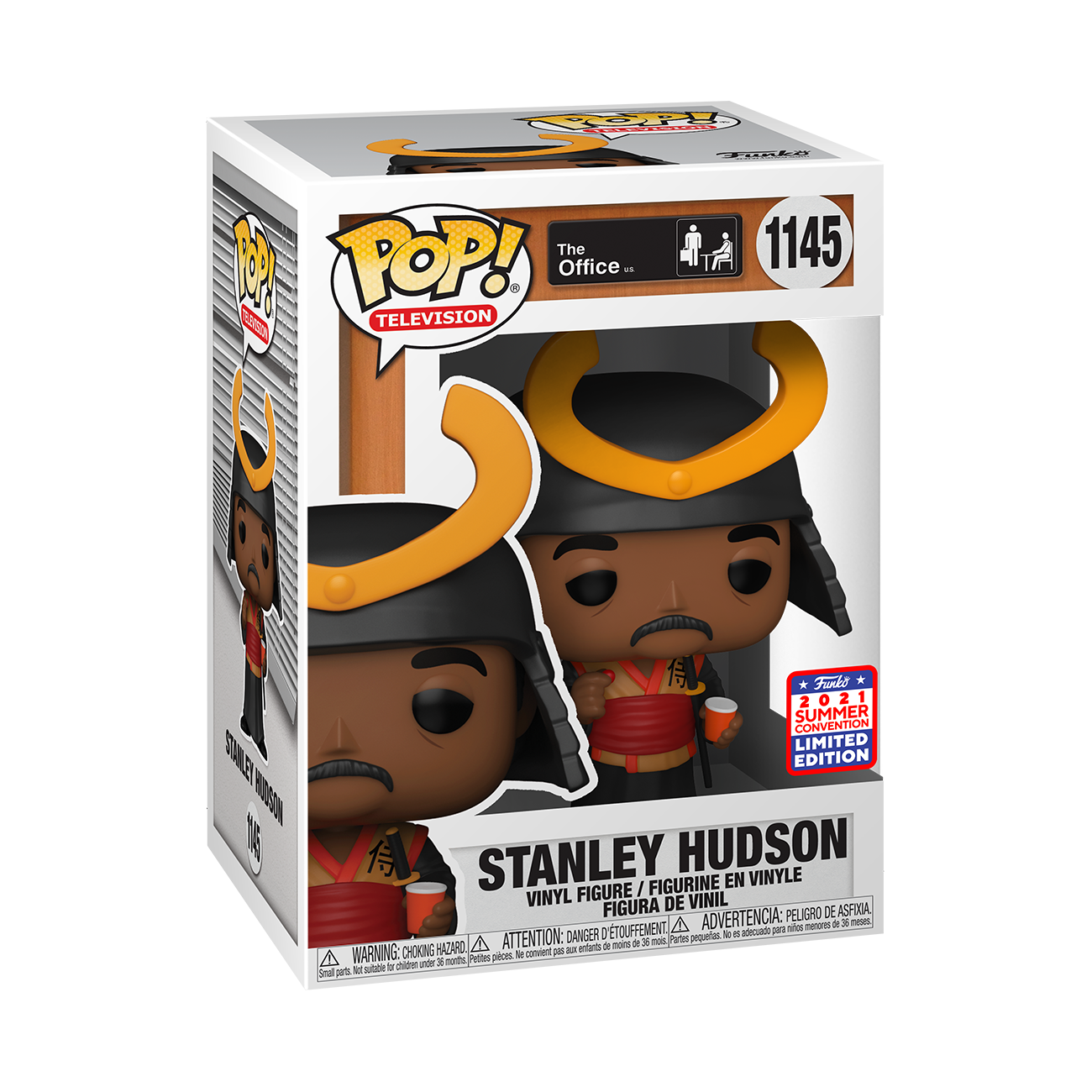 The Office - Stanley Hudson Warrior Pop! Vinyl Figure