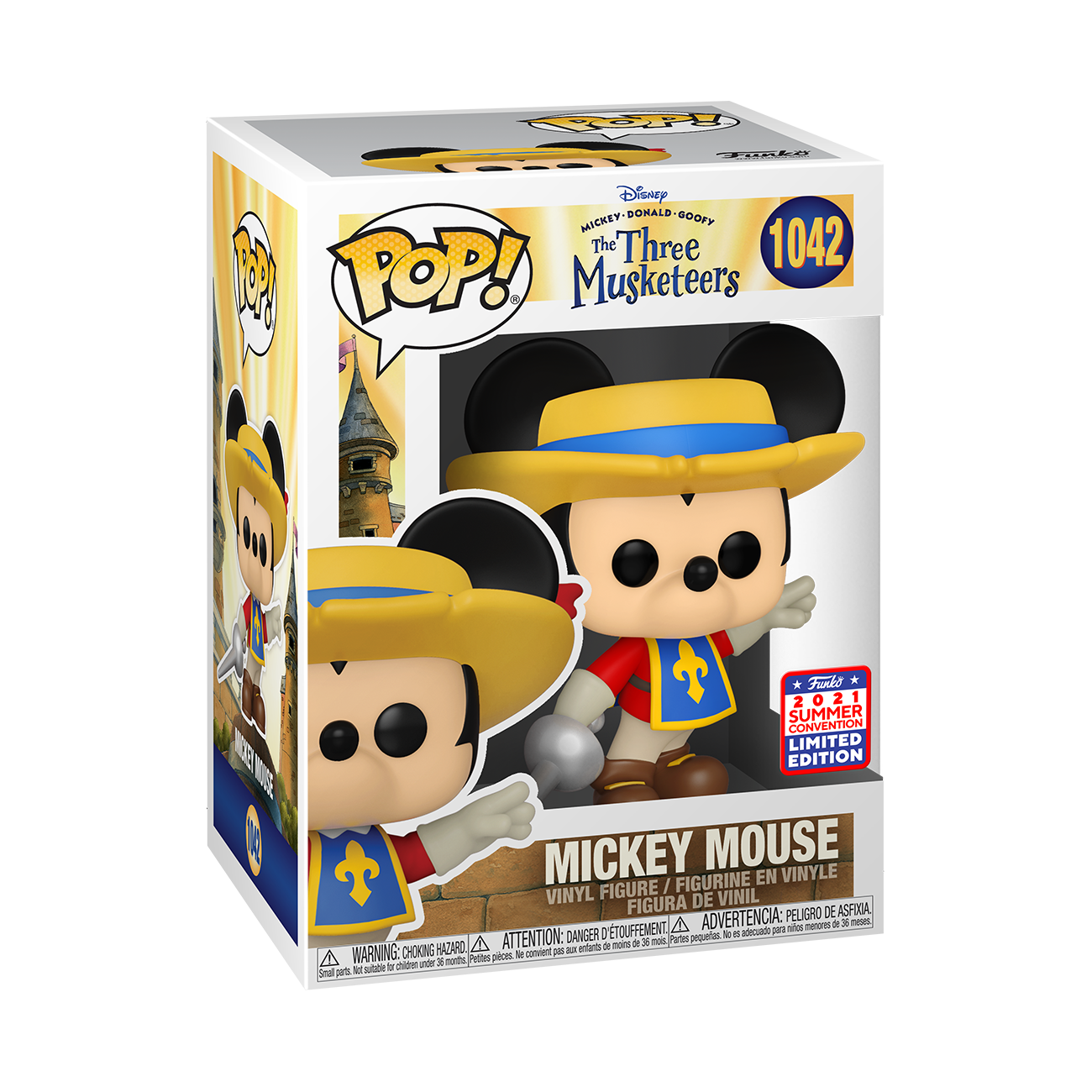 Mickey Mouse - Mickey Musketeer Pop! Vinyl Figure