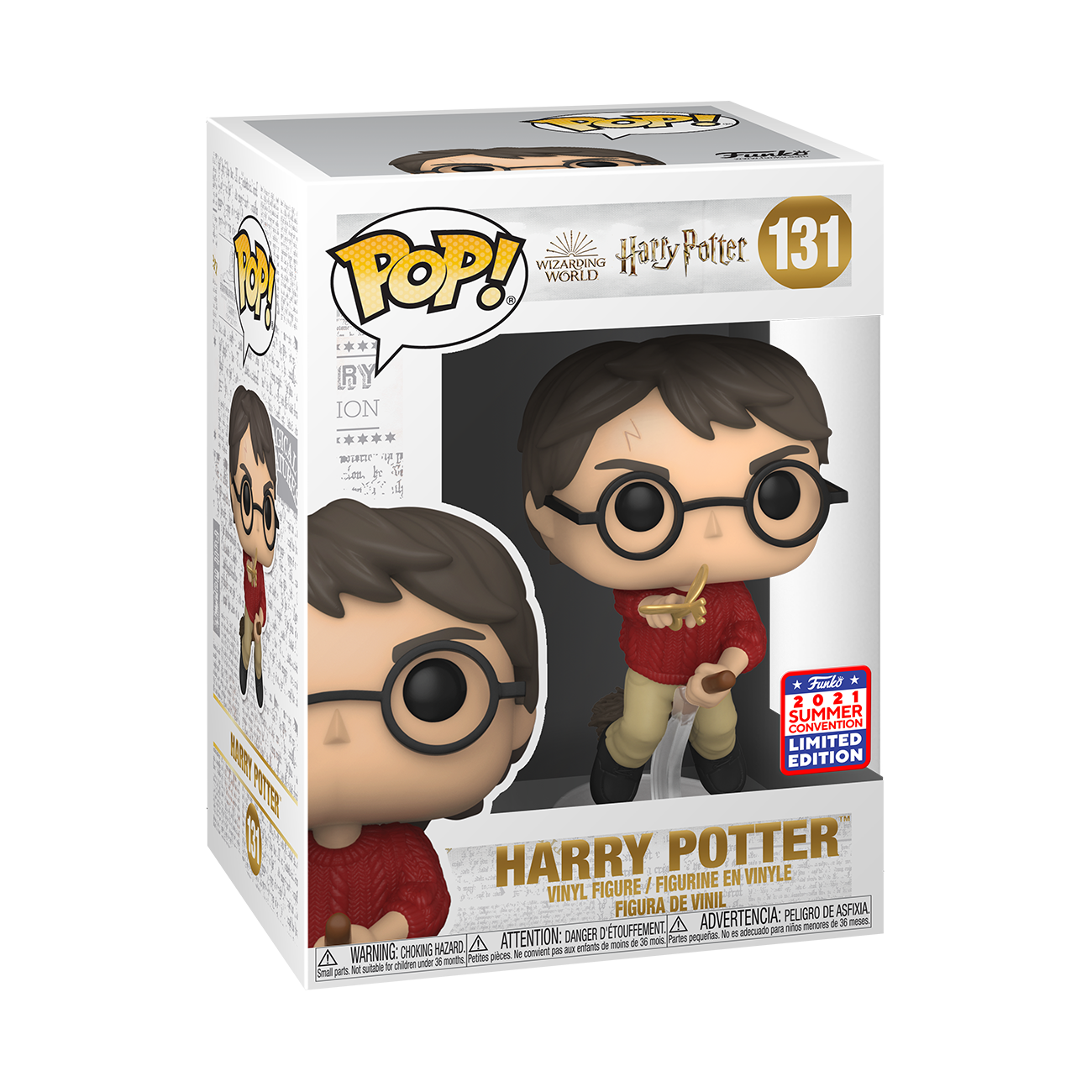 Harry Potter- Harry Potter with Wingkey Pop! Vinyl Figure
