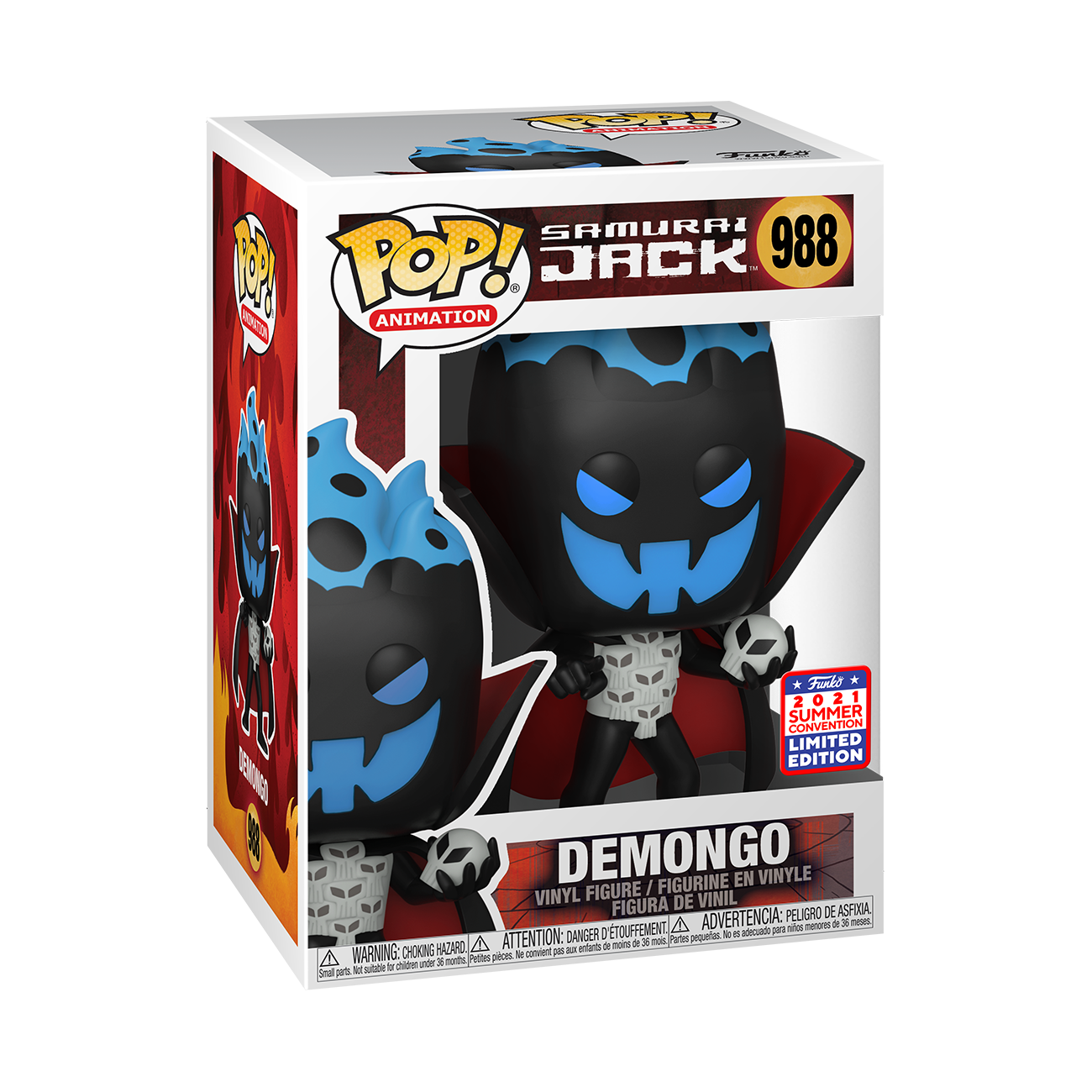 Samurai Jack – Demongo Pop! Vinyl Figure (2021 Summer Convention Exclusive)